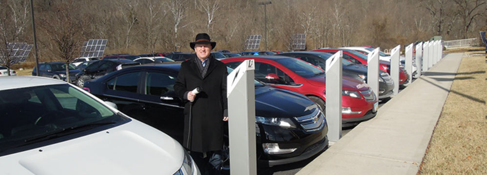 PowerPost Level 1 EV Chargers installed at Melink